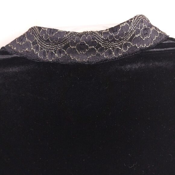 Jaclyn Smith Velour Tunic Top. Size L - Picture 14 of 16